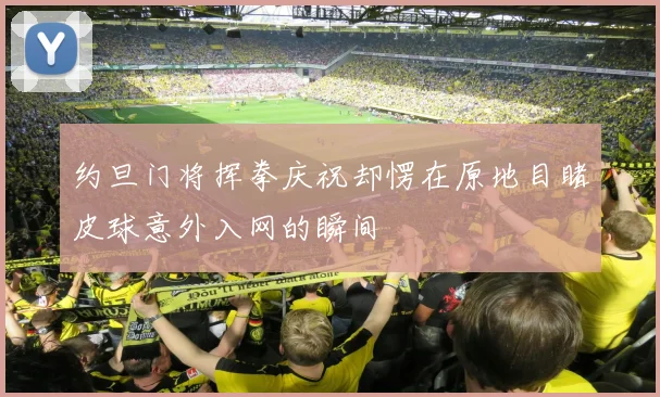 约旦门将挥拳庆祝却愣在原地目睹皮球意外入网的瞬间